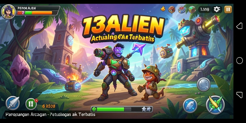 Tampilan gameplay seru dalam 138ALIEN dengan karakter yang dinamis.
