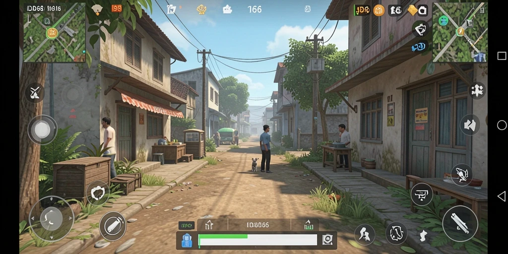 Tampilan gameplay menarik dari game simulasi ID66 yang mendalam.