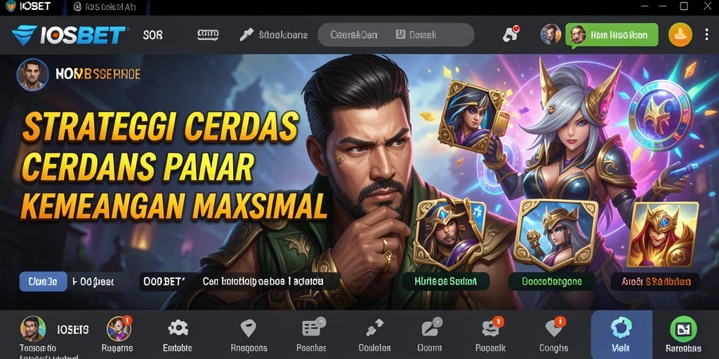 Tampilan gameplay menarik dari IOSBET dalam pertempuran strategi.