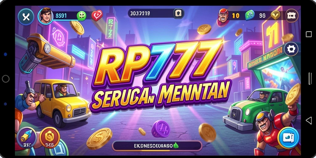 Screenshot gameplay RP777 dengan tantangan seru di dalam permainan.