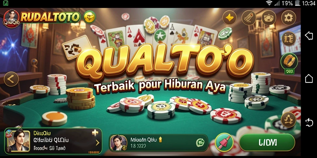 Tampilan gameplay QiuQiu yang menarik dan penuh aksi.